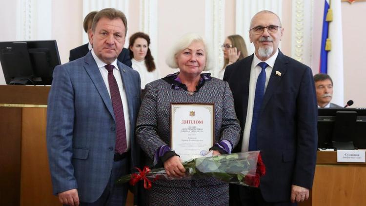 Глава Ставрополя поздравил ветеранов с Днём города