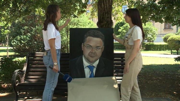 Портрет губернатора Ставрополья написала художница из Нефтекумска