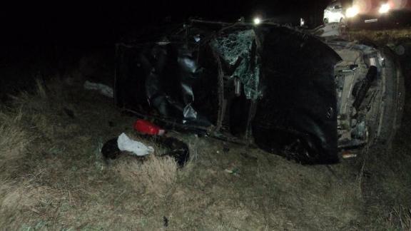 40-летний водитель погиб, перевернувшись на внедорожнике в Степновском районе