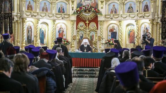 Митрополит Кирилл провёл годовое собрание Ставропольской епархии