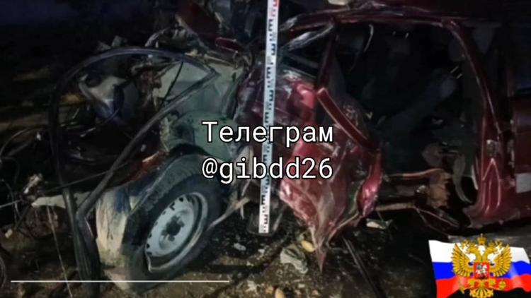 Водитель легковушки погиб в ДТП на Ставрополье