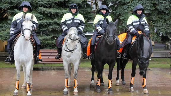 Строевой смотр и инструктаж нарядов полиции состоялся в Ставрополе