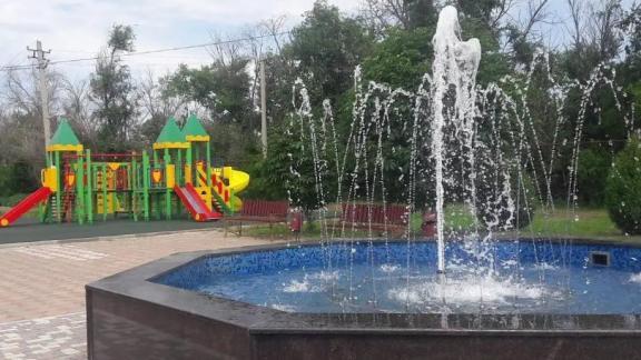 В двух сёлах Туркменского округа Ставрополья обустроили места детского отдыха