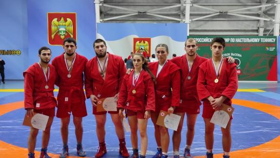 Ставропольские самбисты собрали букет медалей в Кабардино-Балкарии