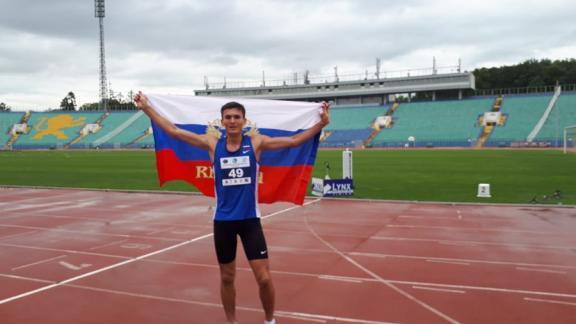 Ставропольский легкоатлет Саид Курбанов привез три медали из Болгарии