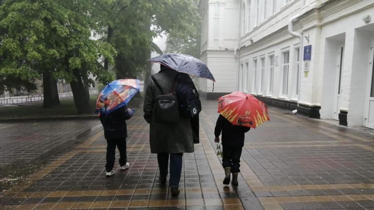 Понедельник на Ставрополье начнётся с дождя