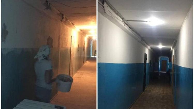 Пять этажей дома в Будённовске отремонтировали после прямой линии губернатора