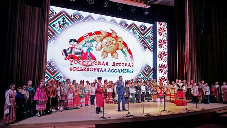 Юные таланты выступили на Российской детской фольклорной Ассамблее в Ставрополе
