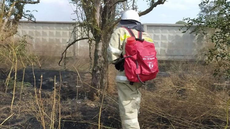 В Кировском округе Ставрополья проведут проверки после пожара на поле
