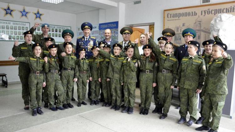 В Ставропольской кадетке привели к присяге новоиспеченных вице-кадетов
