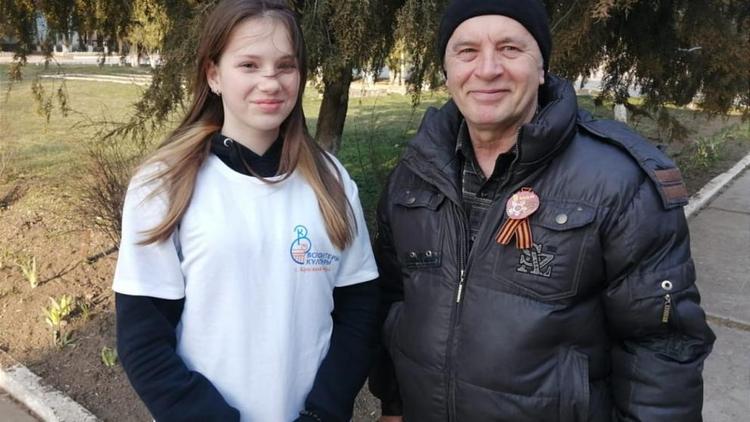 В Будённовском округе на Ставрополье стартовала акция «Георгиевская ленточка»