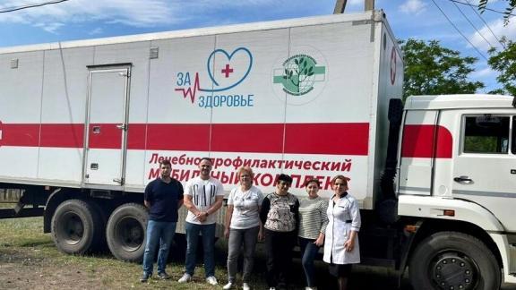 Бригада медиков Ставропольской краевой больницы посетила Арзгирский округ