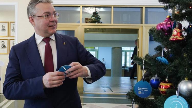 В рамках новогодней акции губернатор Ставрополья исполнит желания детей