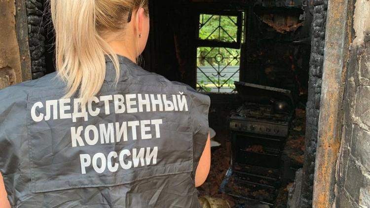 В СТ «Грушёвом» в Ставрополе при пожаре в доме погиб человек