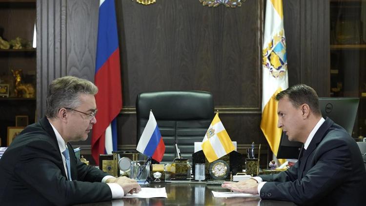 Владимир Владимиров провёл рабочую встречу с министром туризма и оздоровительных курортов края