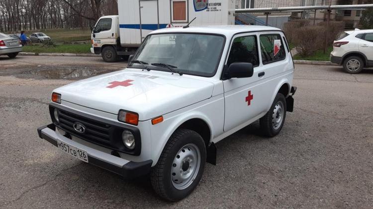 Новый санитарный автомобиль поступил в Труновскую районную больницу