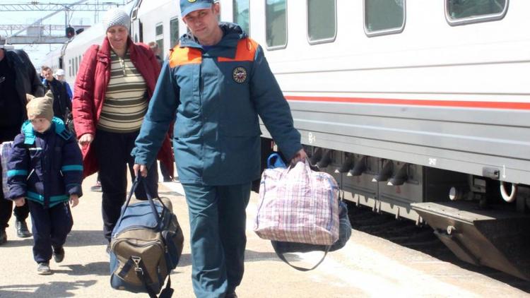 На Ставрополье пункты временного размещения принимают беженцев с Донбасса