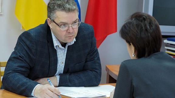 Губернатор Владимиров провел первый в 2016 году личный прием граждан