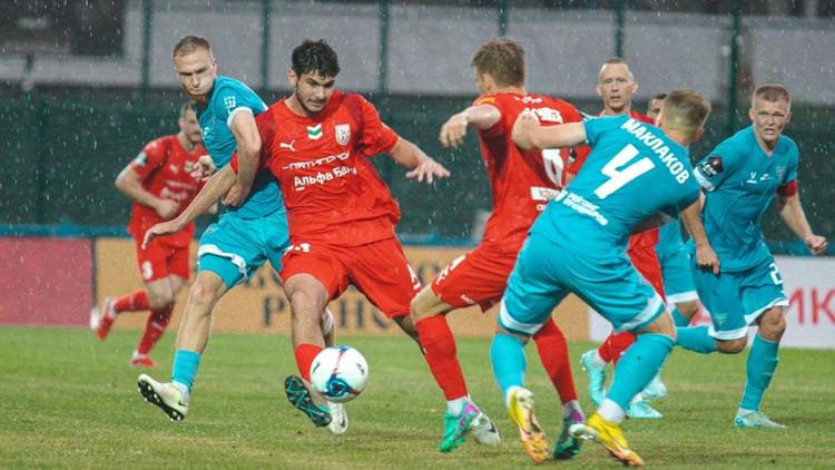 Футболисты пятигорского «Машука-КМВ» ушли на зимний перерыв