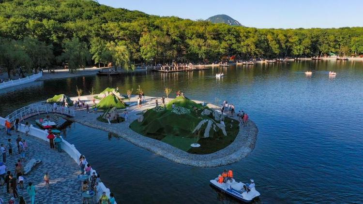 Остров Гулливеров в Железноводске оживят с помощью 3D-мэппинга