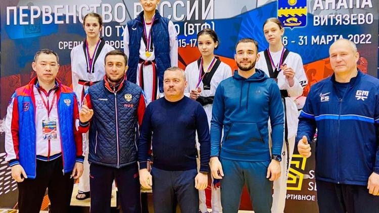 Ставропольские тхэквондистки завоевали медали первенства России