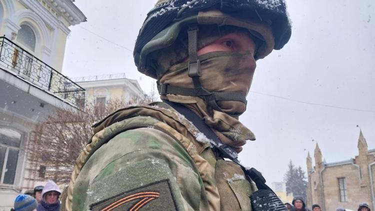 В Кисловодске идёт набор на военную службу по контракту