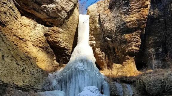 Кичмалинский водопад на Ставрополье привлекает всё больше туристов