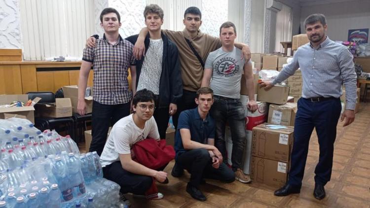 Коллектив СКФУ отправил участникам СВО свыше 20 тонн груза