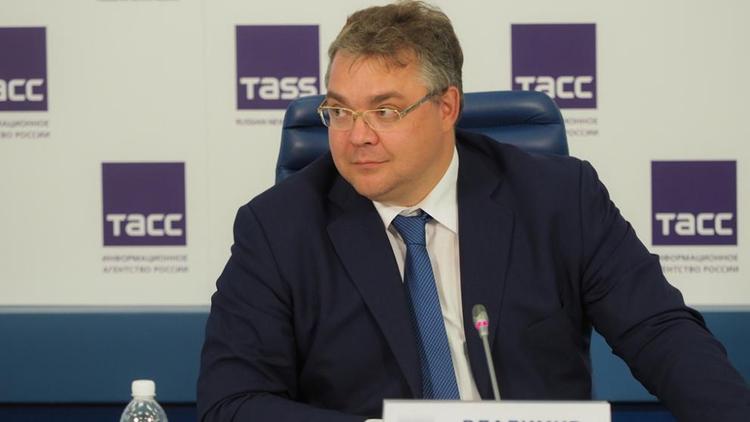 Губернатор Ставрополья провел Москве брифинг для журналистов