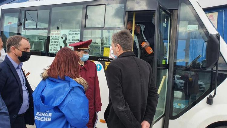 «Народный контроль» проверил, как проходит дезинфекция общественного транспорта в Ставрополе