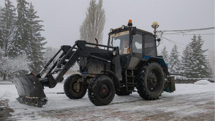 Дорожники в Ставрополе перейдут зимой на круглосуточный режим работы
