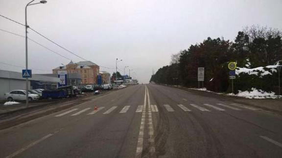 В Пятигорске водитель автомашины сбил пешехода и скрылся с места происшествия