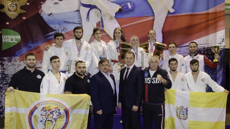 Ставропольские рукопашники стали чемпионами страны