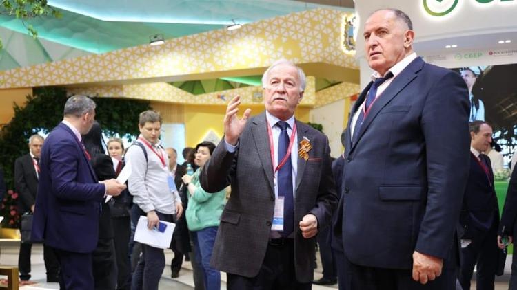 Председатель Думы Ставрополья осмотрел экспозиции Кавказской инвестиционной выставки