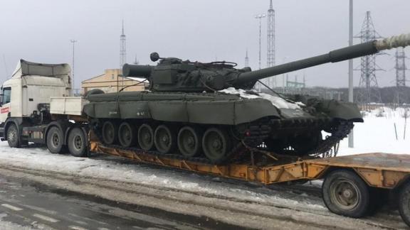Танк Т-80Б стал очередным экспонатом в парке «Патриот» Ставрополя