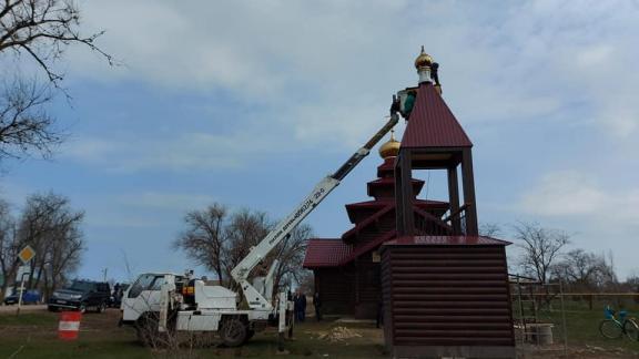 В селе Большая Джалга на Ставрополье построили новую церковь