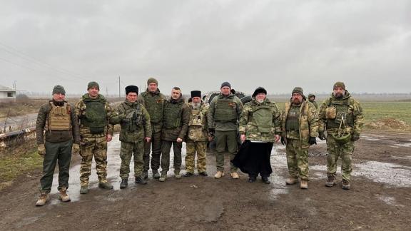 Духовные лидеры Ставрополья навестили воинов в зоне СВО