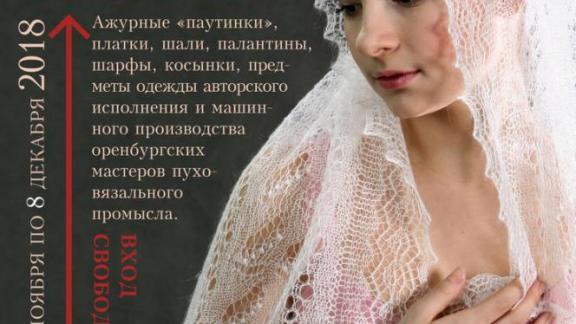 В Ставрополе на выставке можно приобрести оренбургский пуховый платок