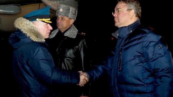 Глава МЧС России Евгений Зиничев прибыл на Ставрополье с рабочим визитом