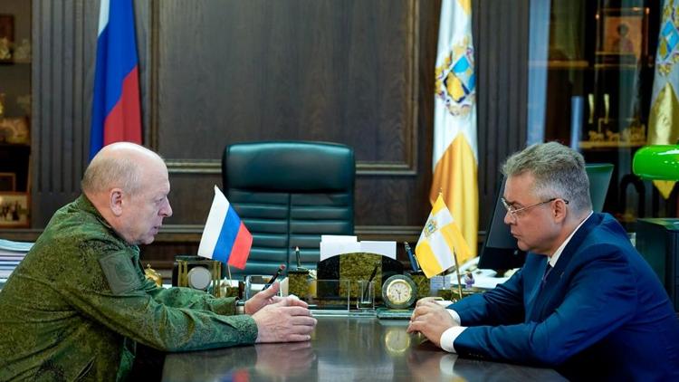 Глава Ставрополья встретился с Главнокомандующим Сухопутными войсками РФ