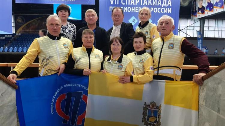 Ставропольские пенсионеры отличились на состязаниях в Тольятти