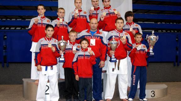 Ставропольцы в составе сборной России по сетокан карате-до победили на первенстве Европы