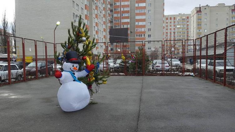 Самые новогодние дворы выбрали в Ставрополе