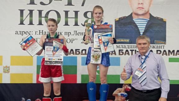 «Золото» и «серебро» Всероссийских соревнований завоевали ставропольские кикбоксеры