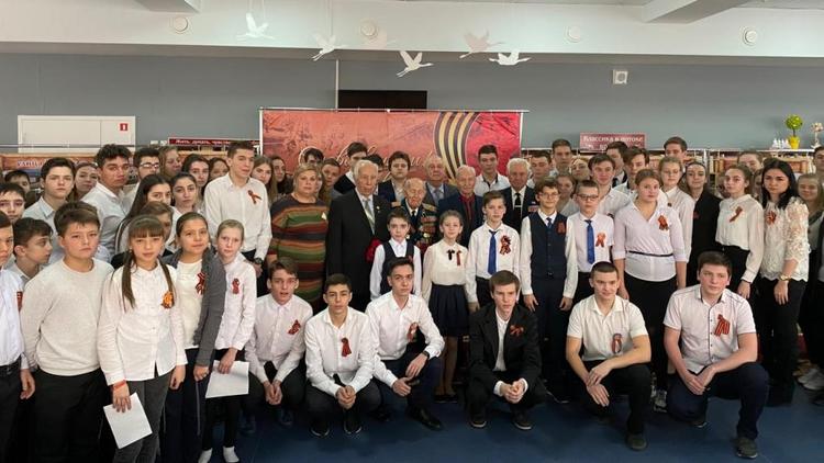 Ветераны Великой Отечественной провели Уроки Мужества в трёх школах Ставрополя