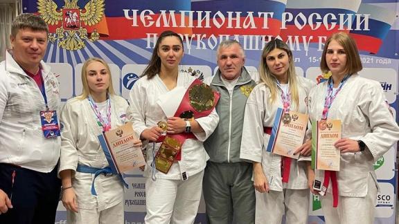 Единоборцы из Ставрополя стали призёрами на Чемпионате России