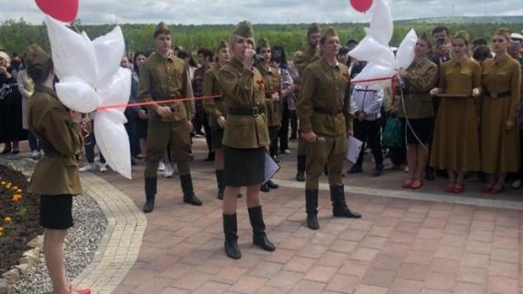 В Невинномысске торжественно открыли обновлённый Парк Победы