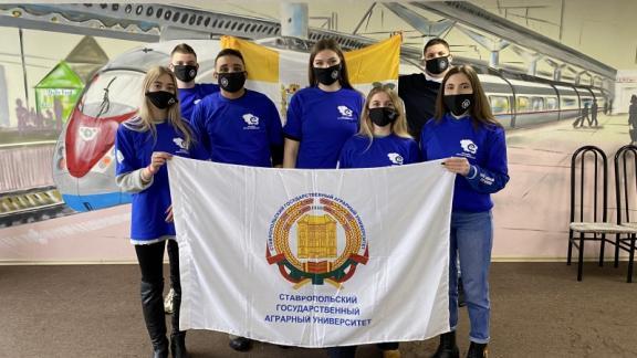 Ставропольская делегация студентов побывала на фестивале «Русская зима»