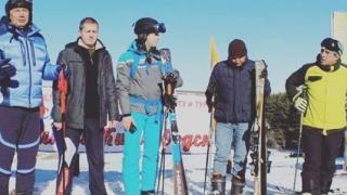 В Кисловодске горнолыжный сезон открыли эстафетой