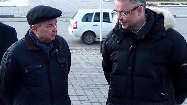 На Ставрополье прибыл председатель комитета Совфеда по бюджету Анатолий Артамонов